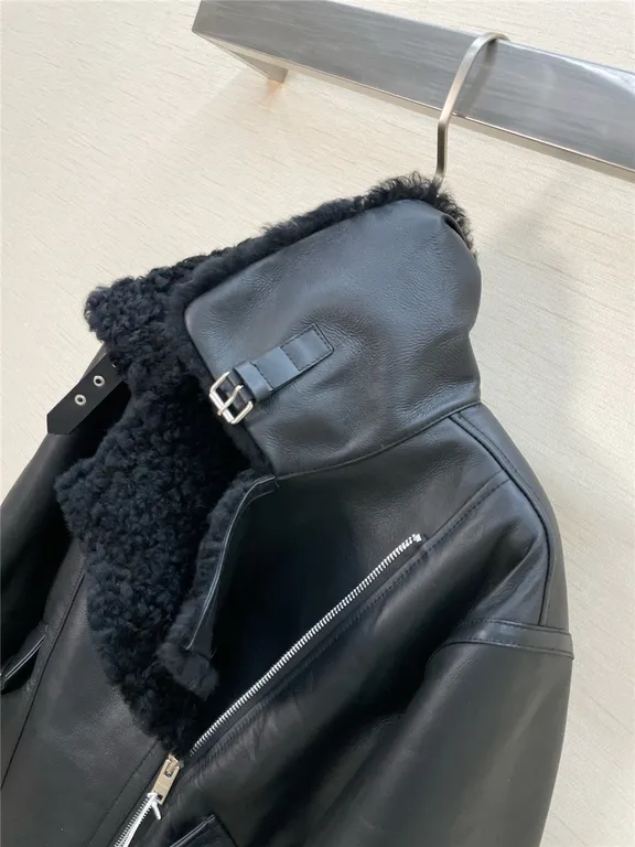 Acne studios shearling coat